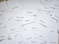 Load image into Gallery viewer, Calligraphy Place Cards image 8