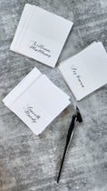Load image into Gallery viewer, Calligraphy Place Cards image 4