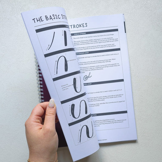 YaMogu Brush Lettering Workbook image 2