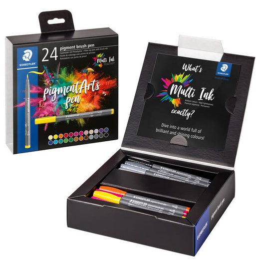 Staedtler Pigment Arts Brush Pens 24 Pack - Set #1 image 1