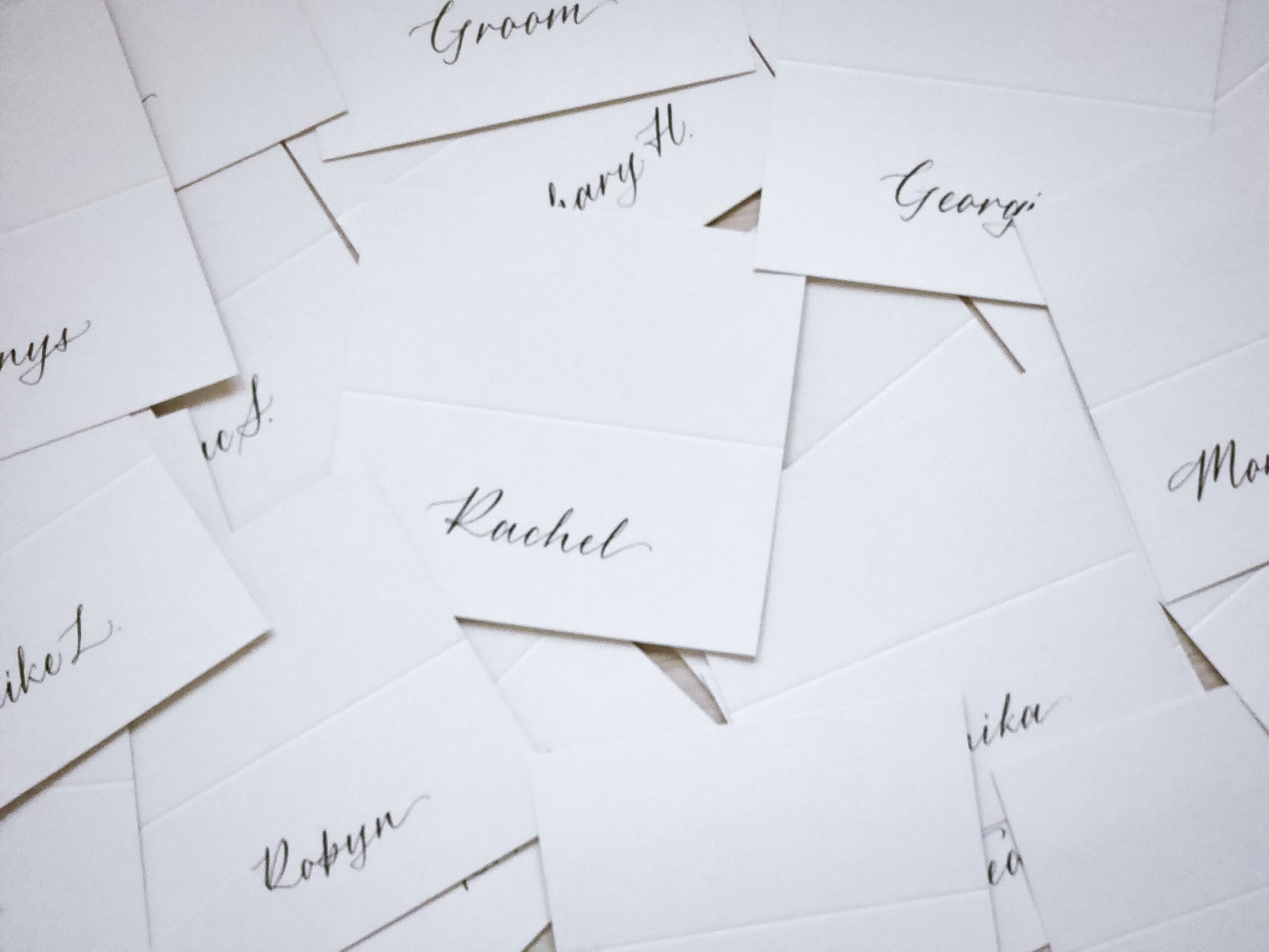 Calligraphy Place Cards image 9