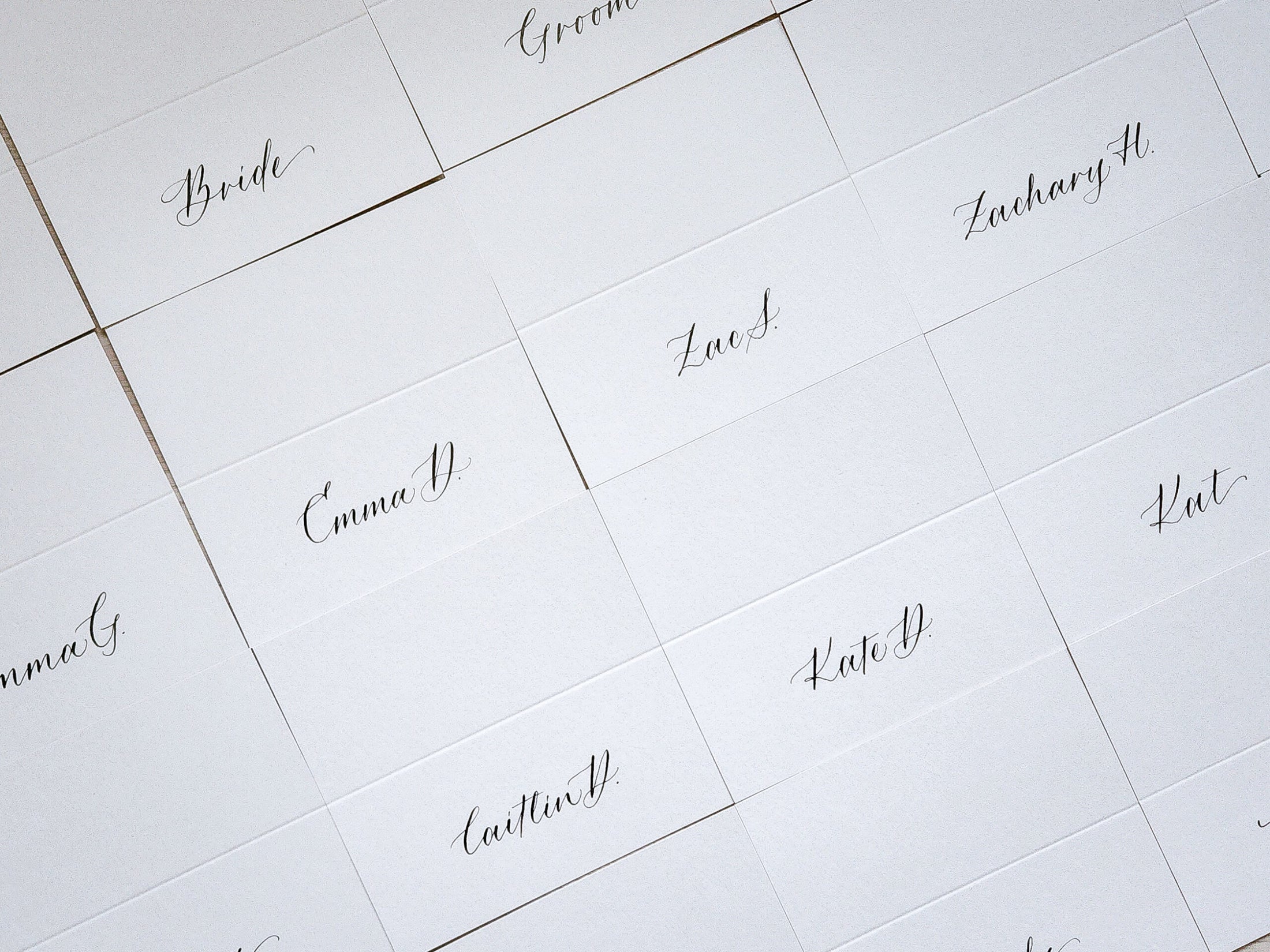 Calligraphy Place Cards image 7