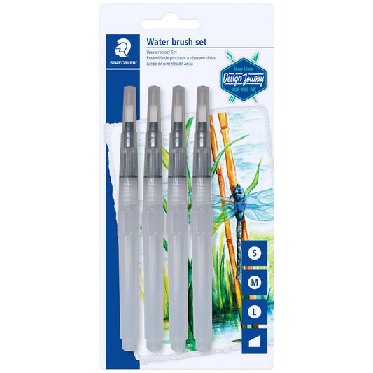 Staedtler Water Fillable Brushes 4 Pack image 0