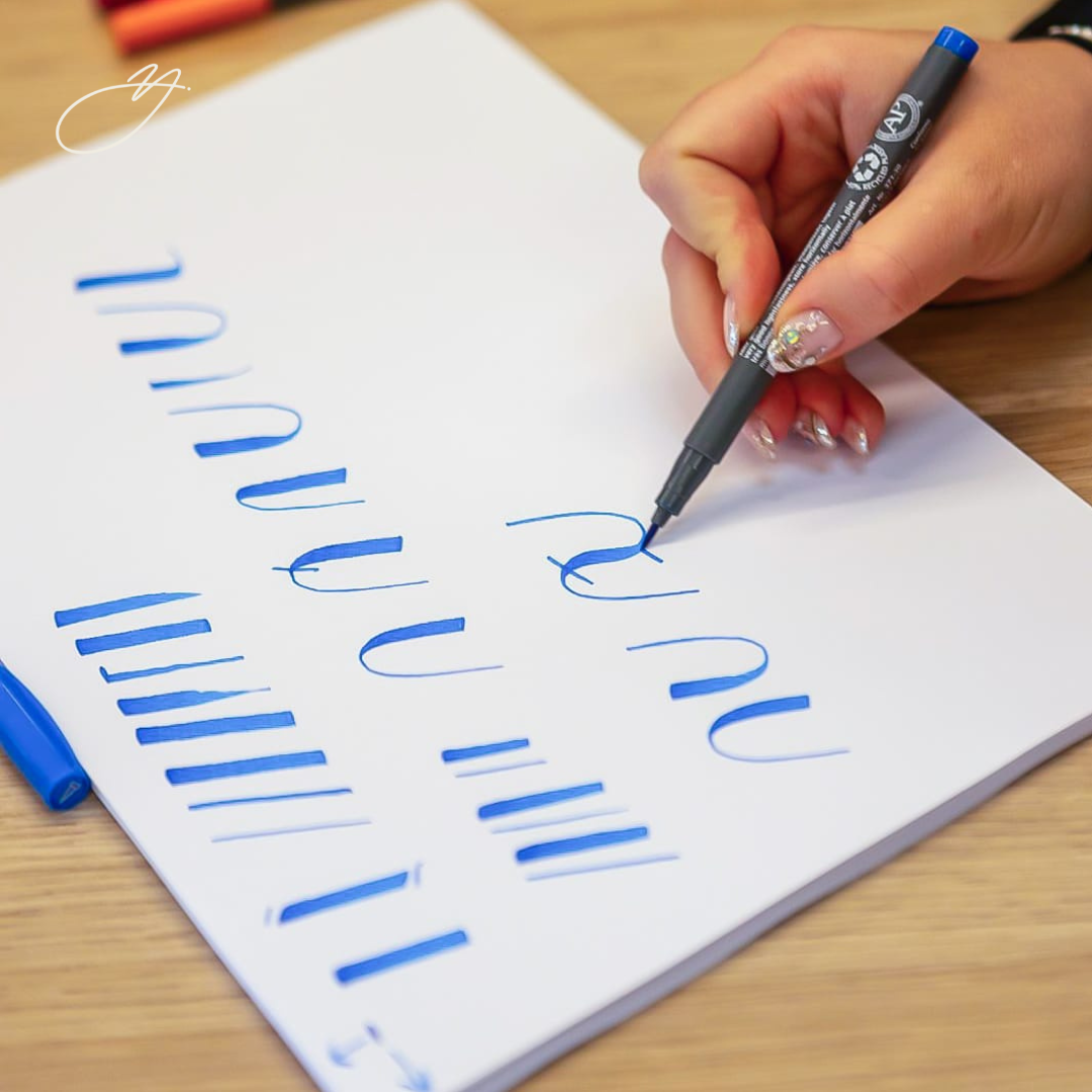 Brush Lettering Workshop ft Staedtler Pigment Arts Pens image 1