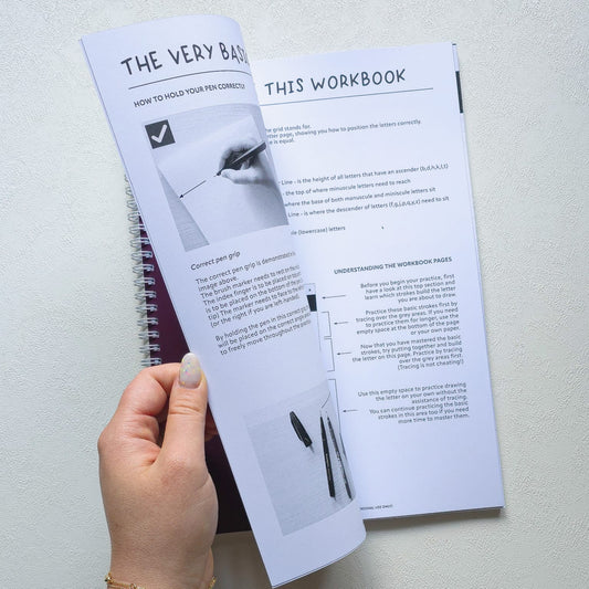 YaMogu Brush Lettering Workbook image 1