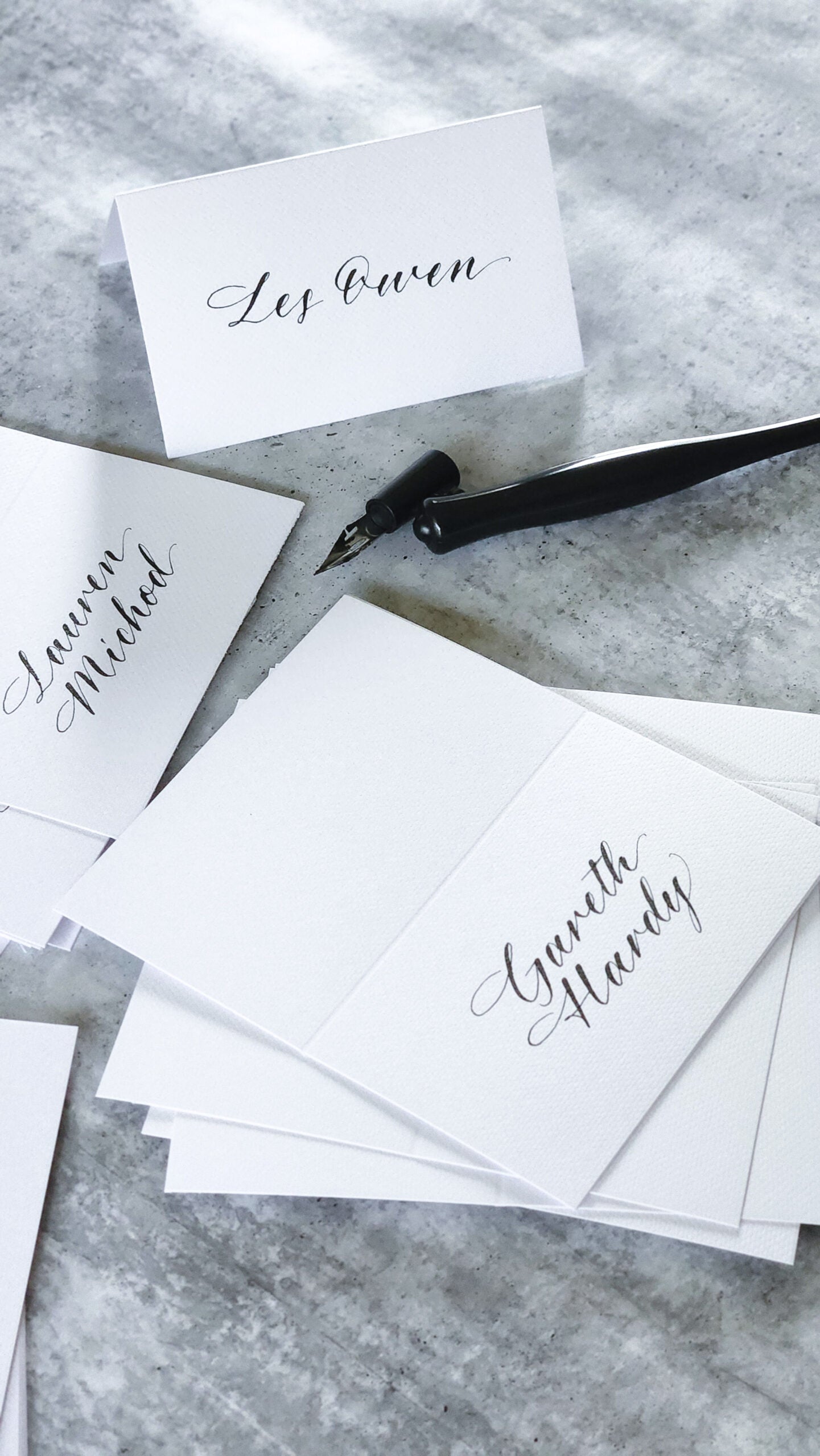 Calligraphy Place Cards image 3