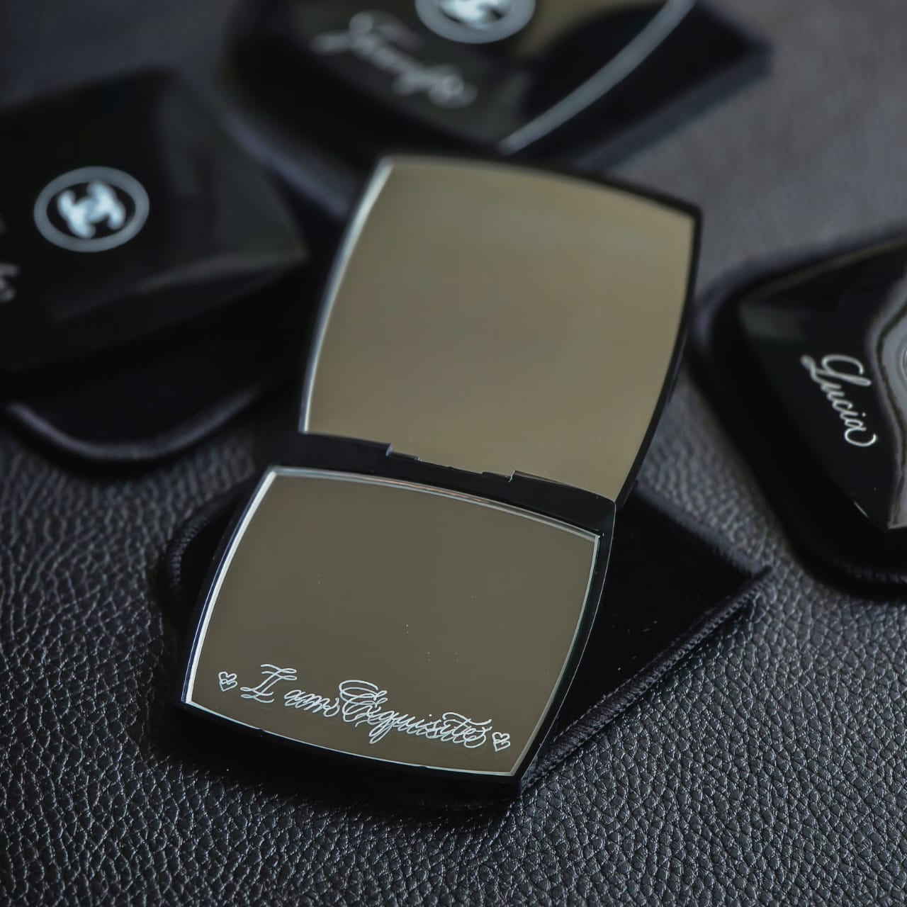 Engraving for Compact Mirror