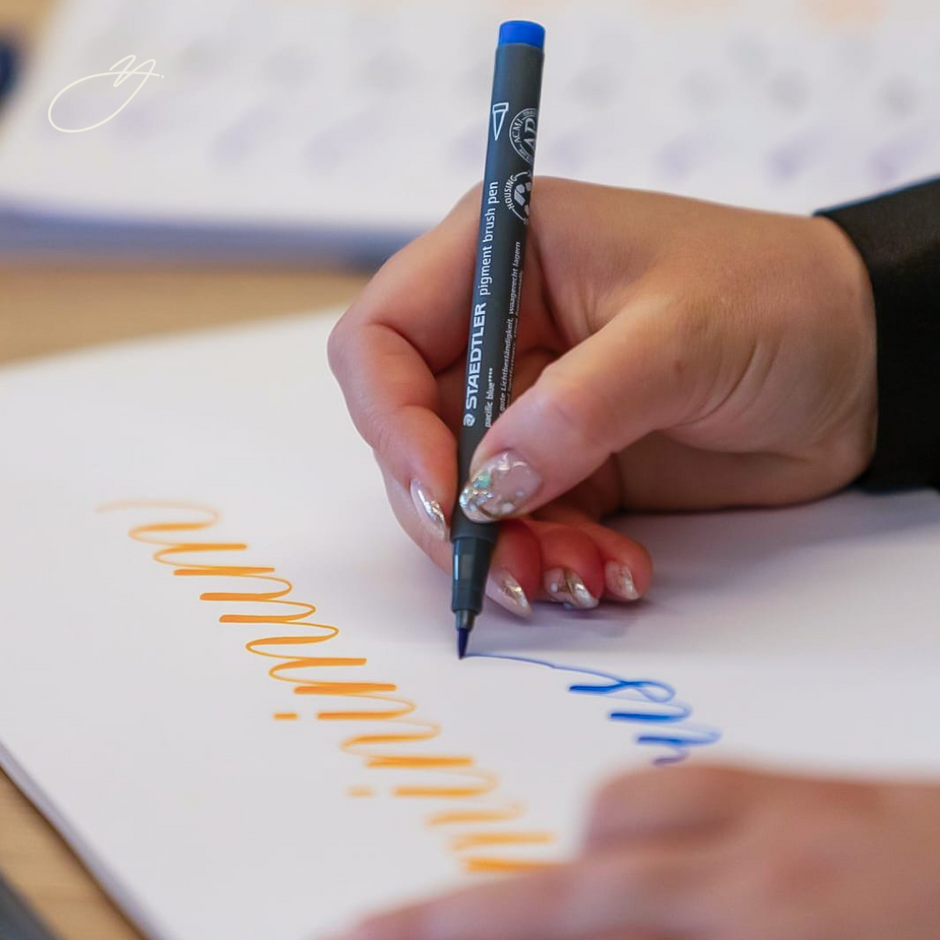 Brush Lettering Workshop ft Staedtler Pigment Arts Pens image 12